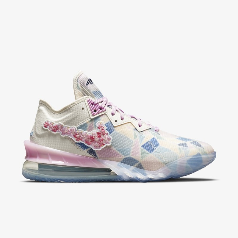 Atmos x Lebron 18 Low Cherry Blossom | CV7562-101 | Cheap